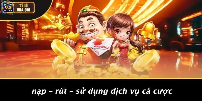 Nạp – Rút – Sử Dụng Dịch Vụ Cá Cược