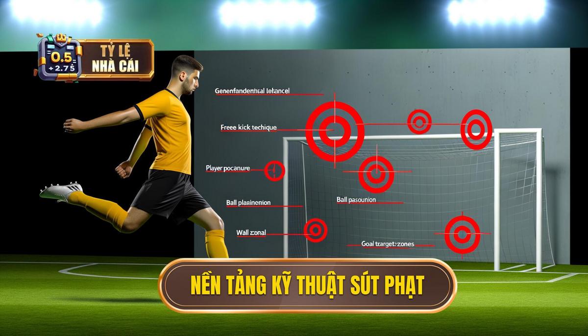  Các yếu tố nền tảng trong kỹ thuật sút phạt