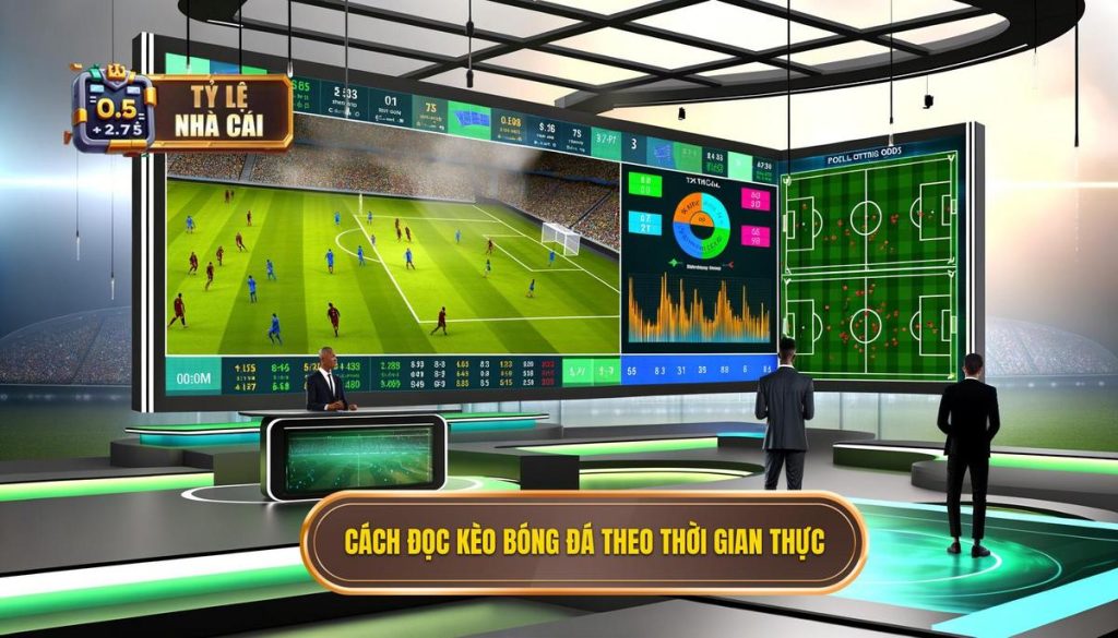 Cách đọc kèo bóng đá theo thời gian thực