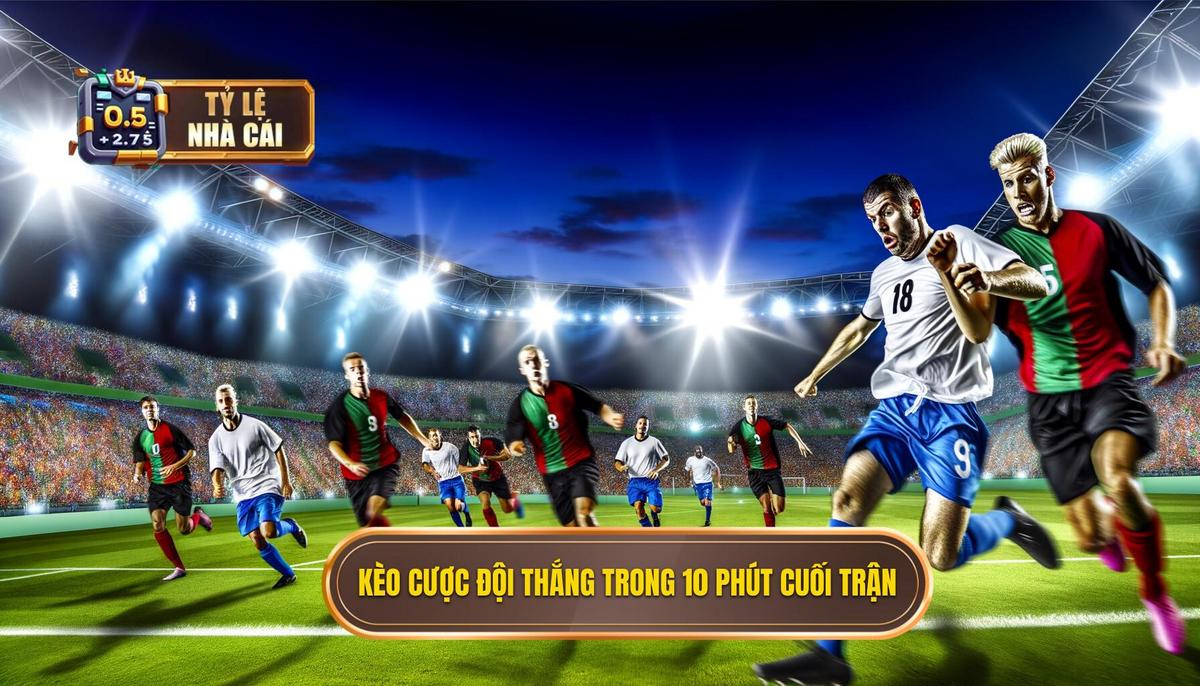 Kèo cược đội thắng trong 10 phút cuối trận