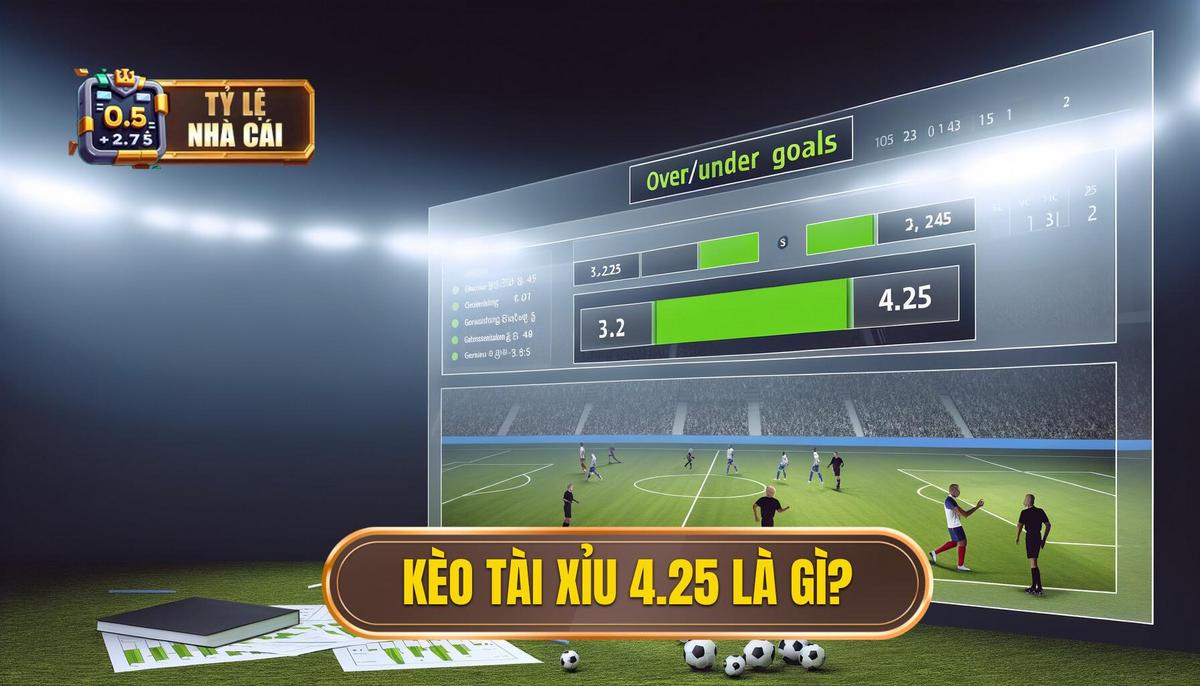 Kèo tài xỉu 4.25 là gì_