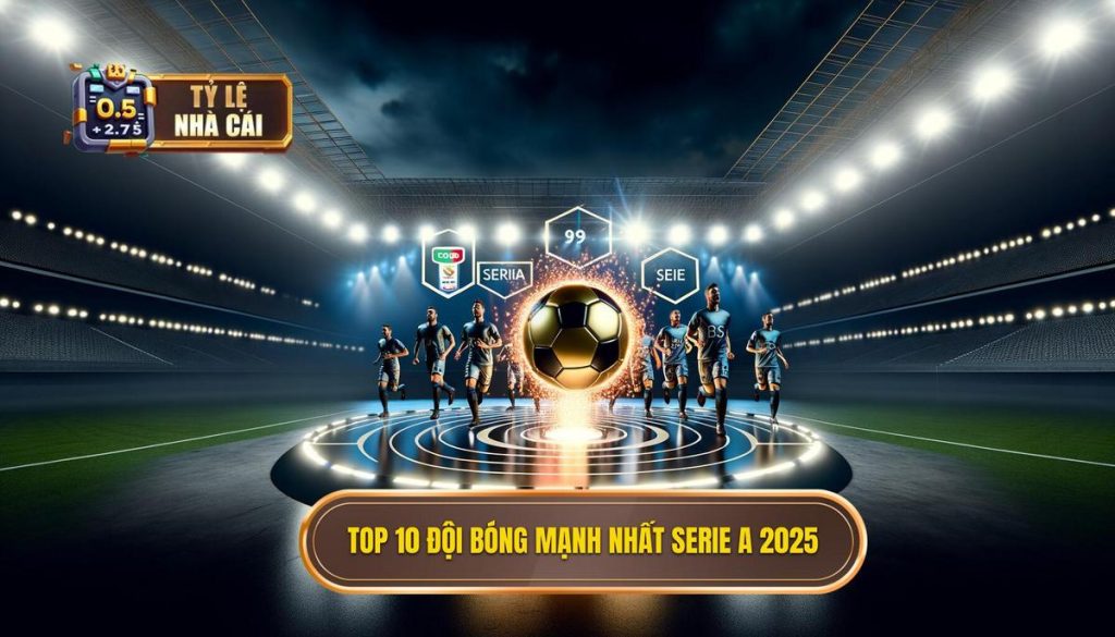 Top 10 đội bóng mạnh nhất Serie A 2025