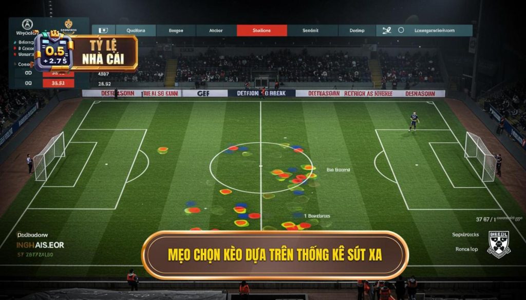 Mẹo chọn kèo dựa trên thống kê sút xa