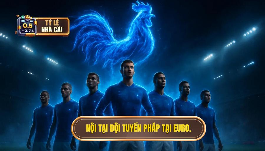 1. Nội tại đội tuyển Pháp tại Euro.