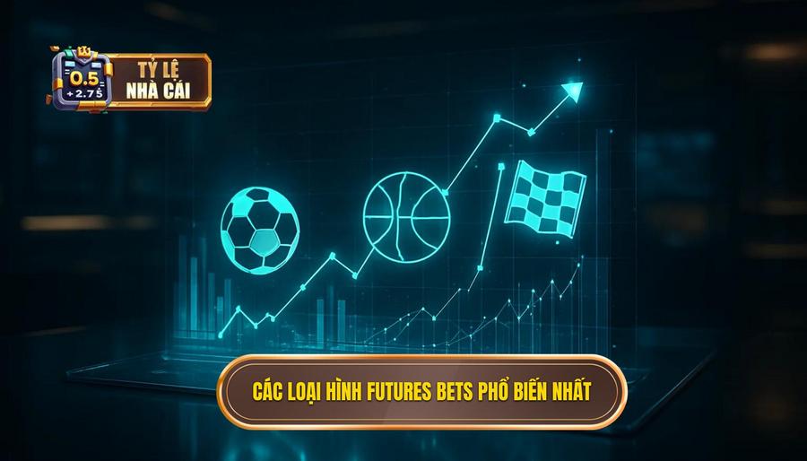2. Các loại hình Futures bets phổ biến nhất