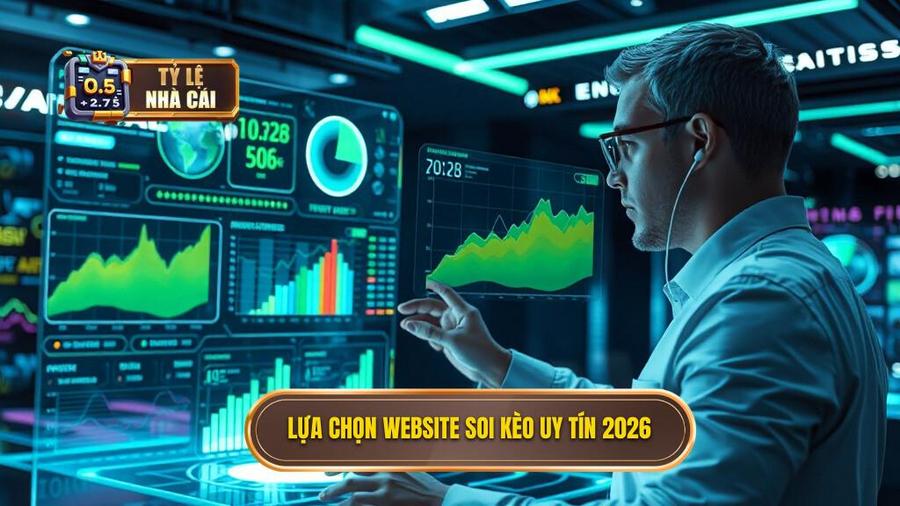 1. Lựa chọn website soi kèo uy tín 2026