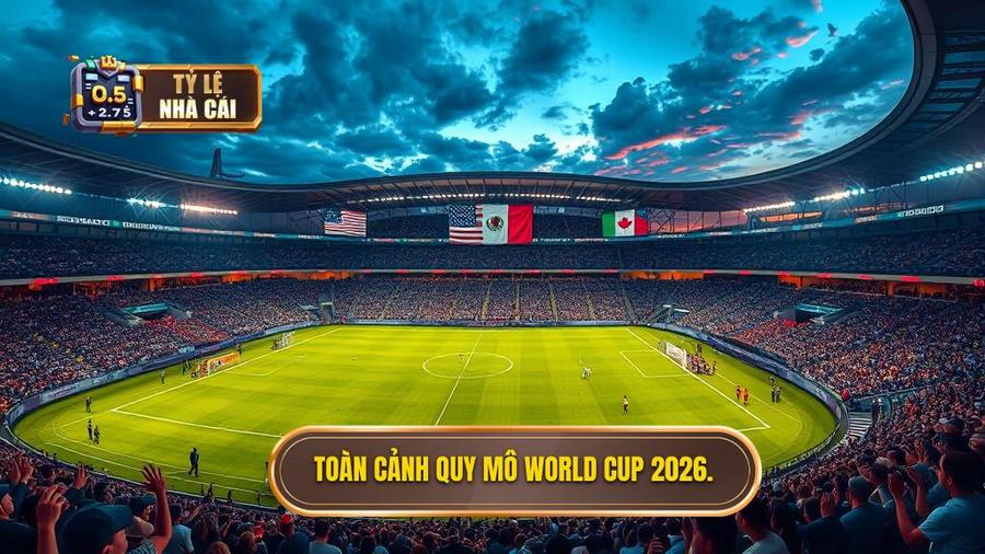 Tổng quan về World Cup 2026: Quy mô chưa từng có