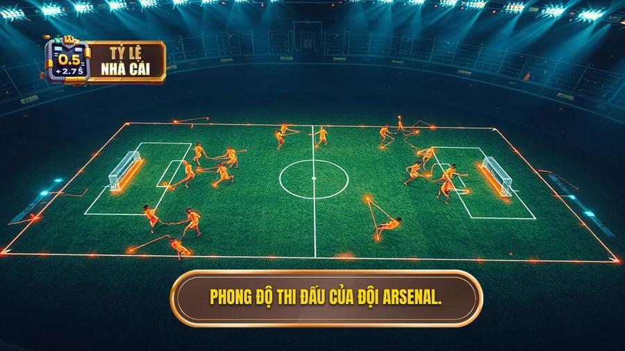 Phân tích phong độ đội Arsenal qua các tuyến