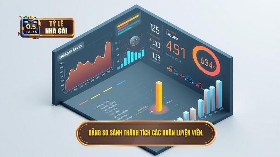 Bảng so sánh thành tích của các huấn luyện viên hàng đầu