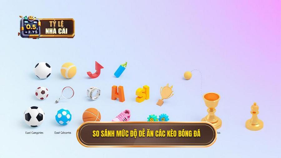 3. So sánh mức độ dễ ăn các kèo bóng đá