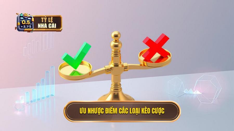 3. Ưu nhược điểm các loại kèo cược