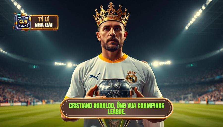 Cristiano Ronaldo – "Ông vua" tuyệt đối của Champions League