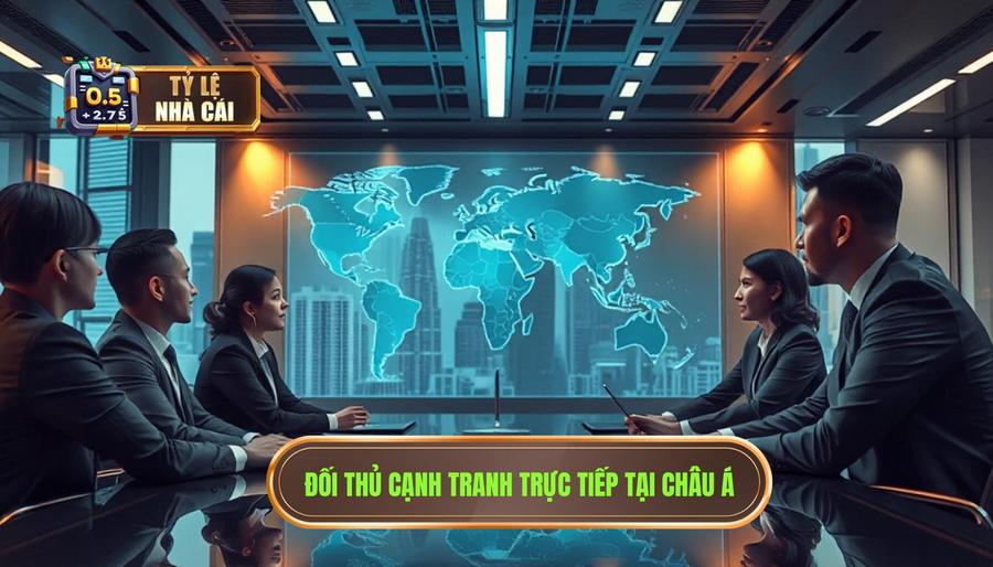 Các đối thủ cạnh tranh trực tiếp tại khu vực Châu Á